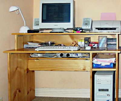 My home made computer desk